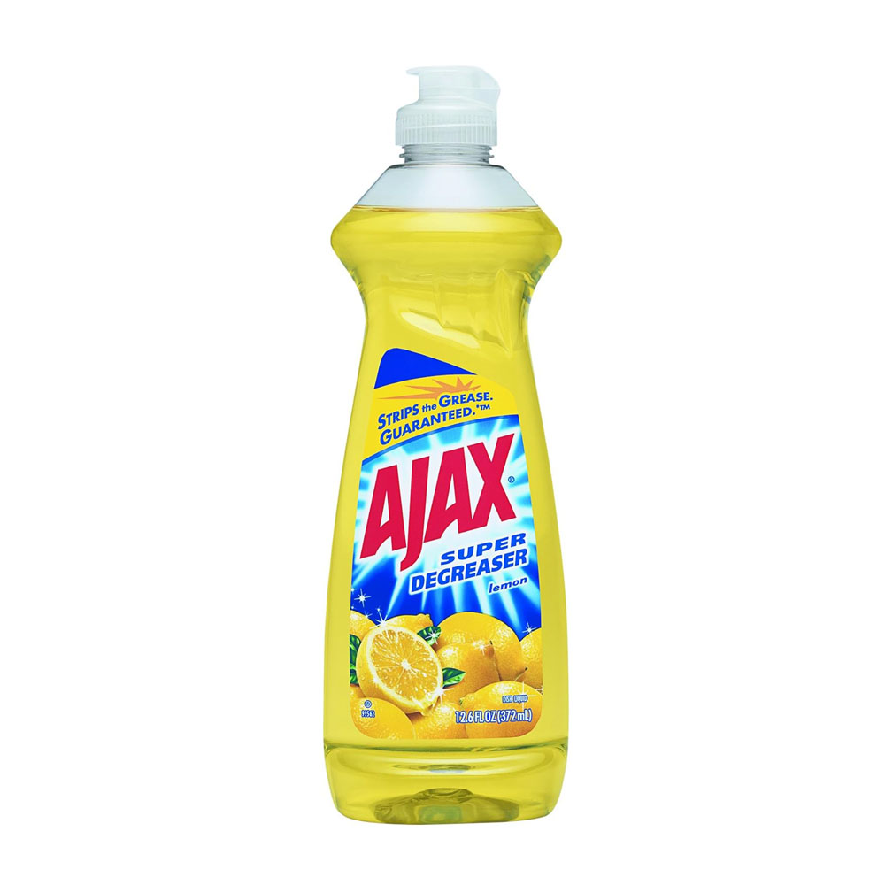 6-12.jpg Ajax Super Degreaser Dish Liquid-Lemon - 12.6 oz - Image 1