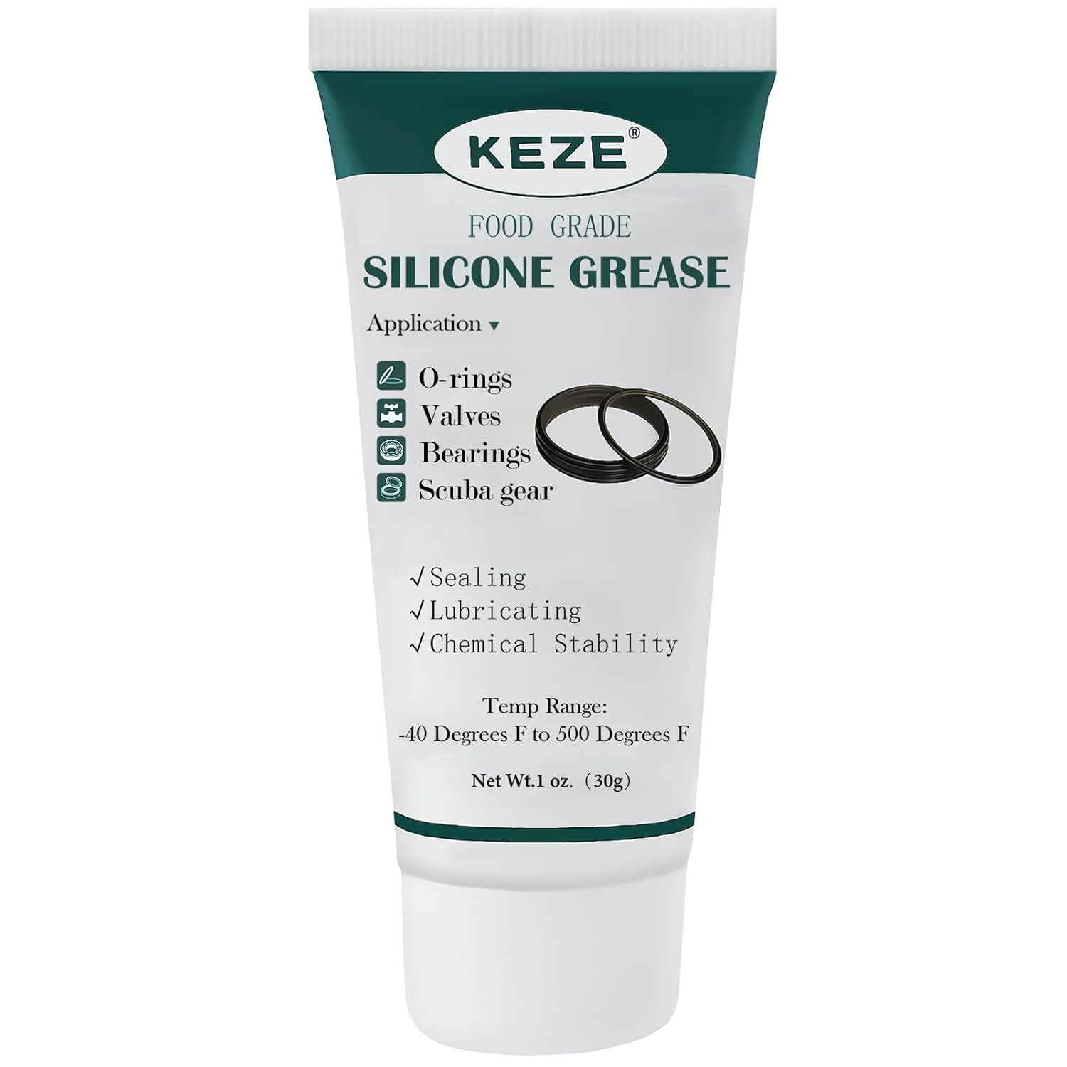 61FcJAHGLWL._SL1500_ KEZE Waterproof Food Grade Silicone Lubricant - Image 1